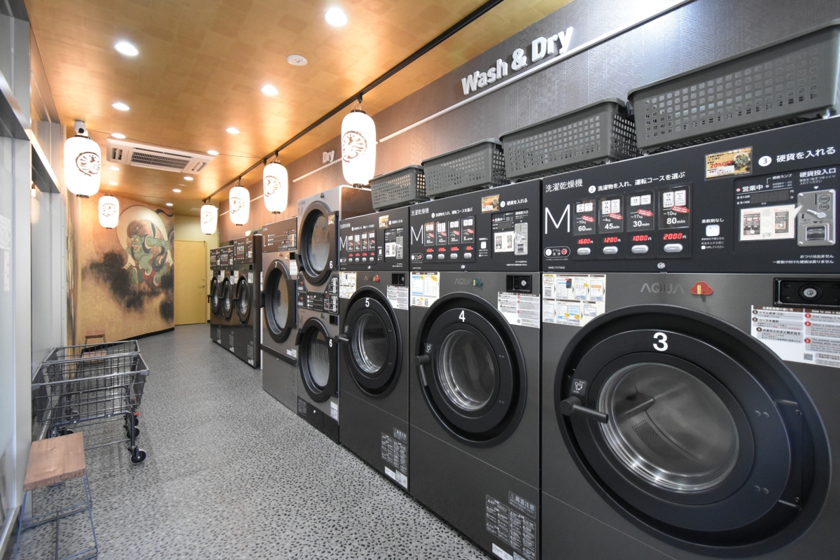 GURUGURU LAUNDRY内装デザイン