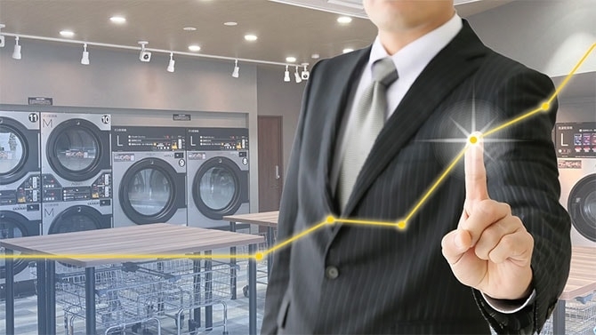 伸び続けるコインランドリーの利用率 その理由とは?