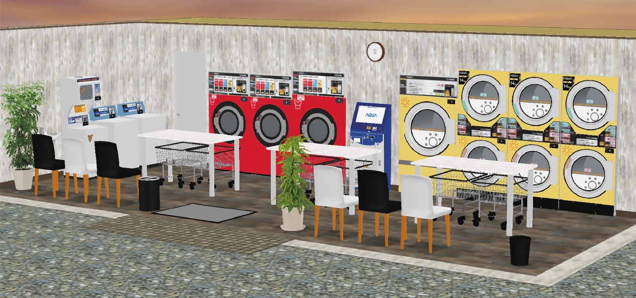 AQUA 15坪プラン 店内イメージ画像