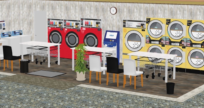 AQUA 15坪プラン 店内イメージ画像