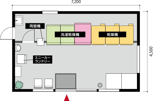TOSEI 10坪プラン 店内見取り図