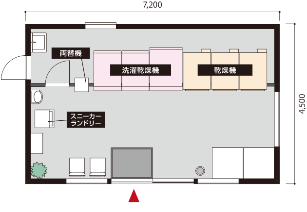 TOSEI 10坪プラン 店内見取り図